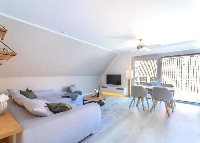 公寓 Am Schwanenteich Mit Dachterrasse - Innenstadt 埃姆登